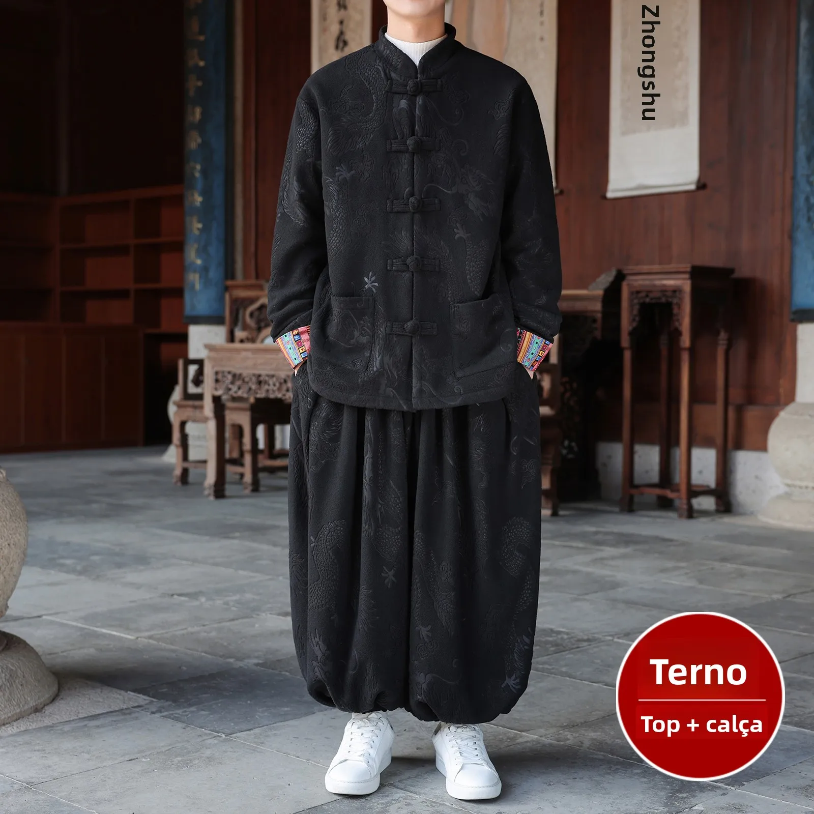 autumn-winter-thiened-orlon-zen-tea-clothing-tang-suit-men-new-chinese-sle-national-dragon-pattern-embroidery-loose-two-p