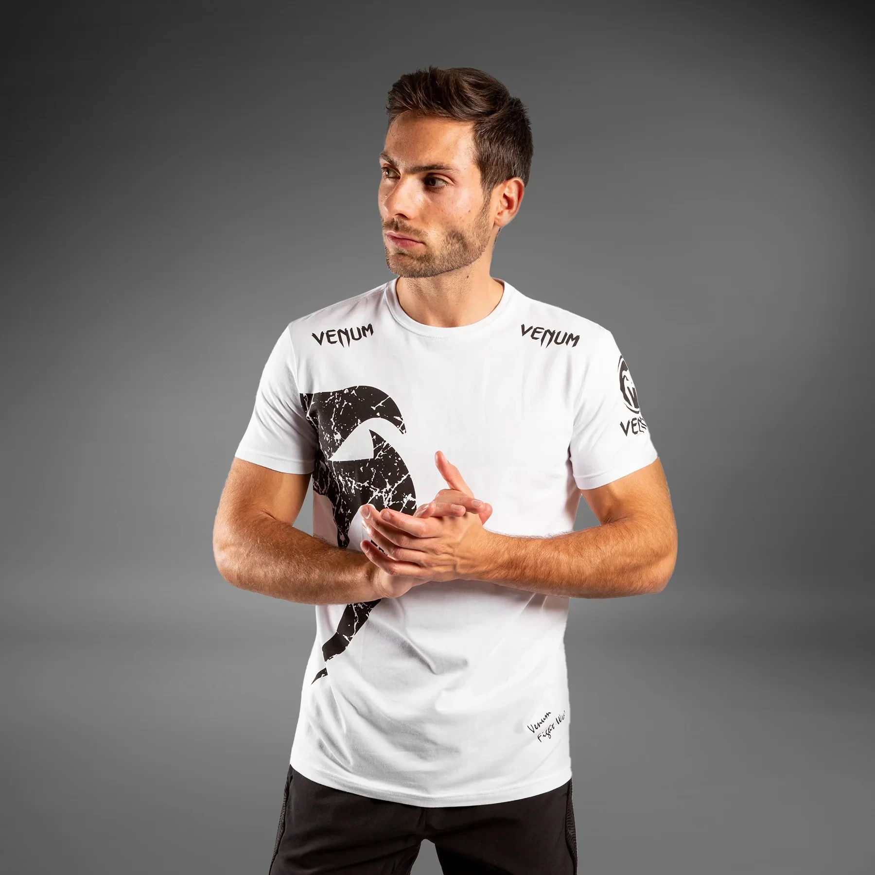 2026 Summer New Extreme Sports Tight Boxing Venum Original Giant T-shirt Fitness Training Breathable Quick-Dry Elastic Top 6XL