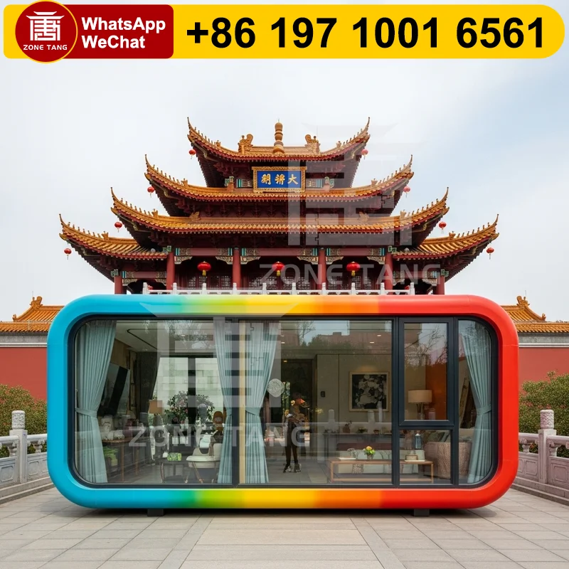 Capsule Houses USA Light Steel Villa Hospital 2 Story Modular Homes Luxury Container House Affordable Prefabricated House Hotels