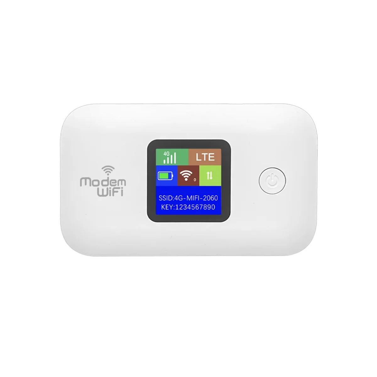 Wifi Router 4G Wireless Portable Modem Mini Outdoor Hotspot 150mbps Pocket Mifi Sim Card Slot Repeater 3000mah White