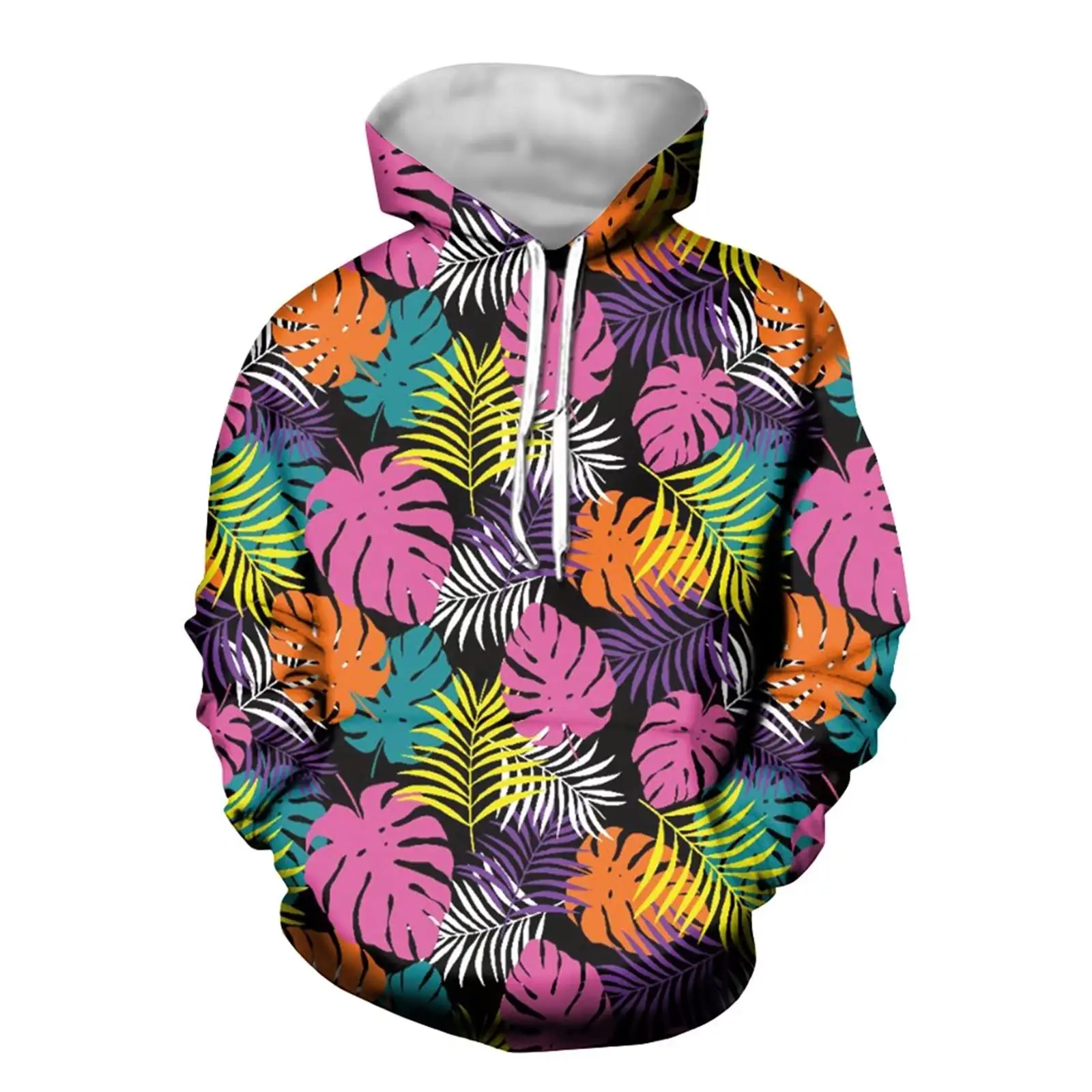Bloem Bloemen 3D Print Hoodies Dames Oversized Sweatshirt Met Capuchon Streetwear Y2K Tops Trainingspak Unisex Jas Kleding