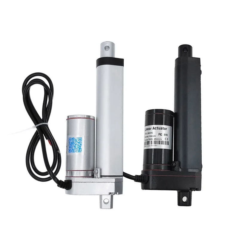 Electric Linear Actuator 100mm 12V Linear Motor 24V 48V 100/200/300/500/600/750/800/900/1100/1300/1500N