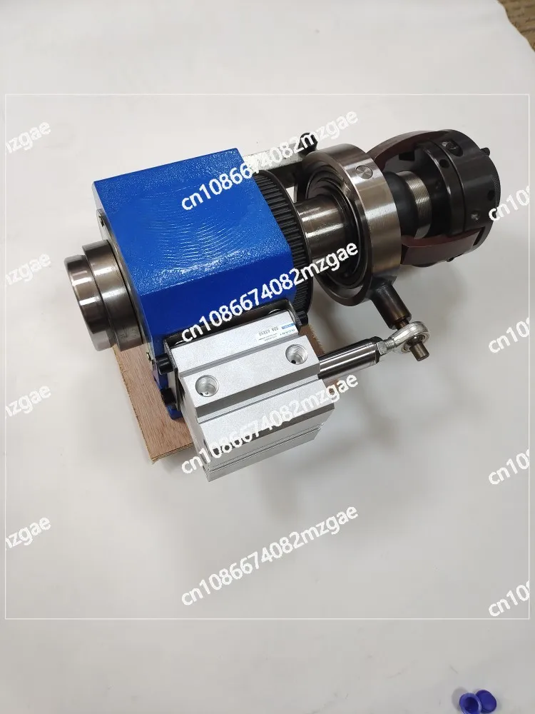 0640 Small bedside spindle chuck fixture lathe 640 clamp seat universal horizontal rotation