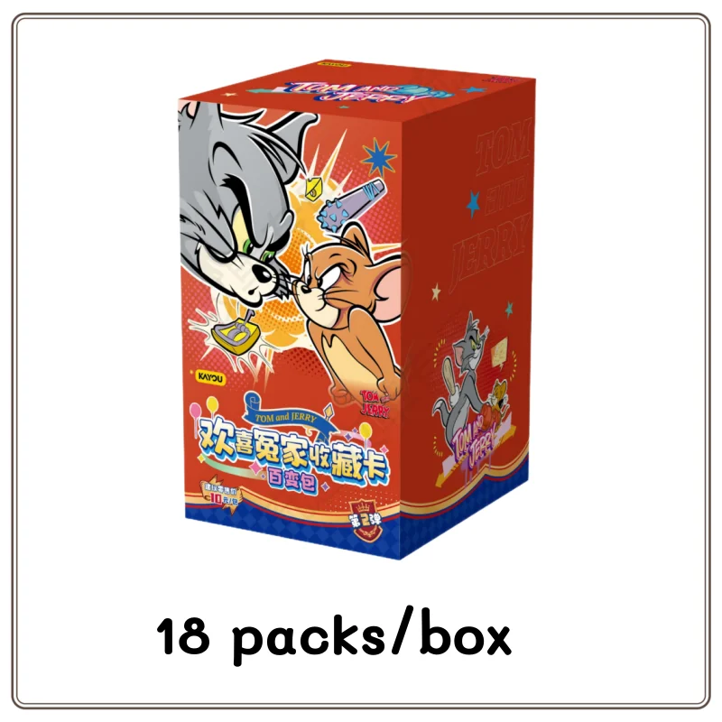 Authentic kayouTom and Jerry - Happy Enemy Collection Card - Versatile Pack Vol.2 Anime and Film Collection Card Rare Game Gift