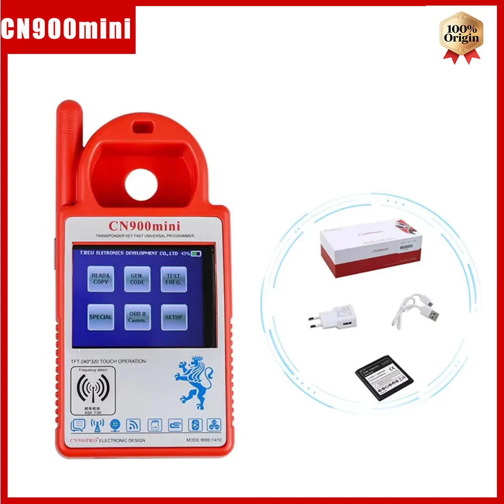 CN900 Smart Mini Transponder Key Programmer Инструмент для подбора автомобильных ключей Можно копировать чипы 4C/4D Mini CN-900 Автоматический программатор ключей