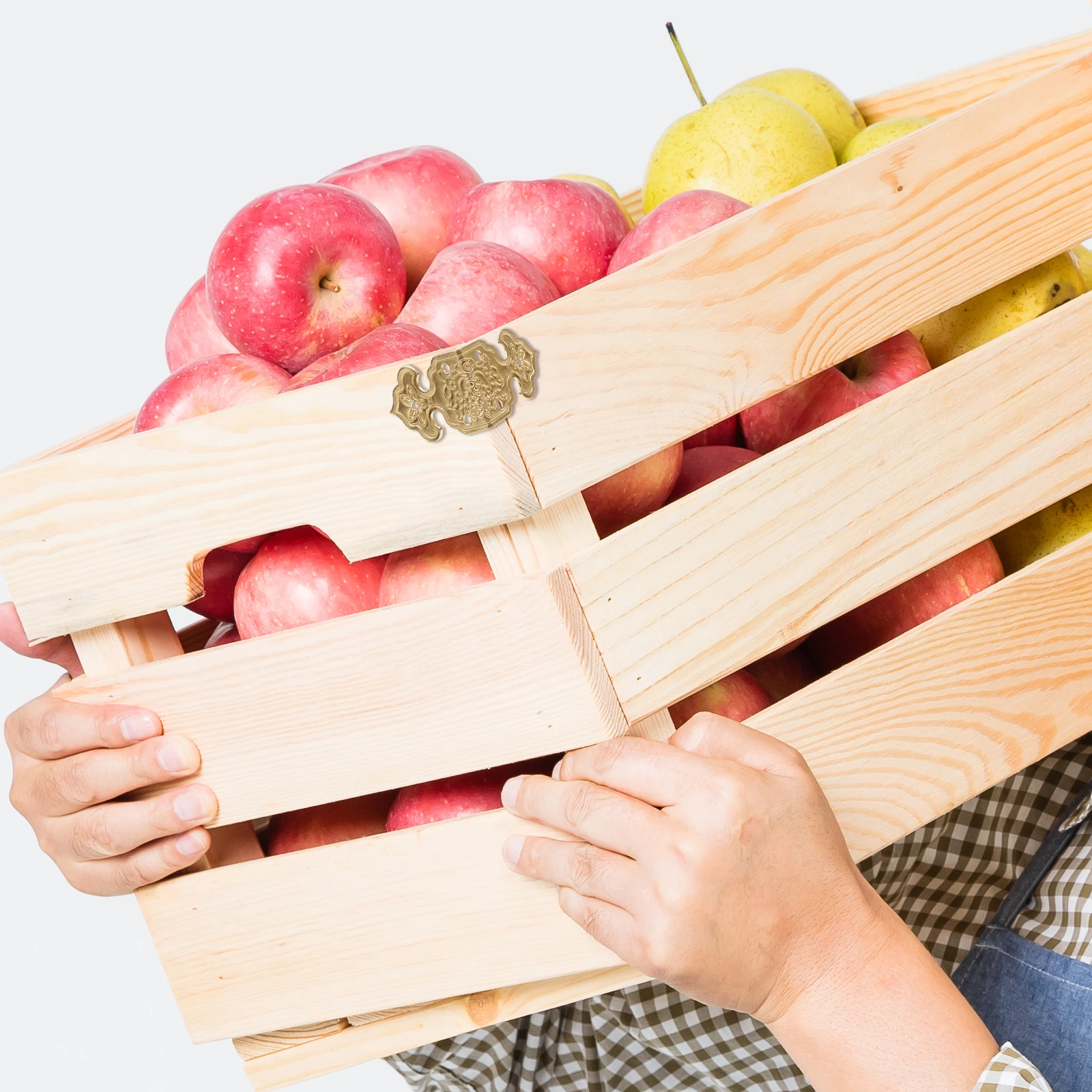 

1 set Metal Protectors 25X17mm Brass Book Corner Protectors Book Cabinet Gift Box Vintage Guards Protective Jewelry Hardware