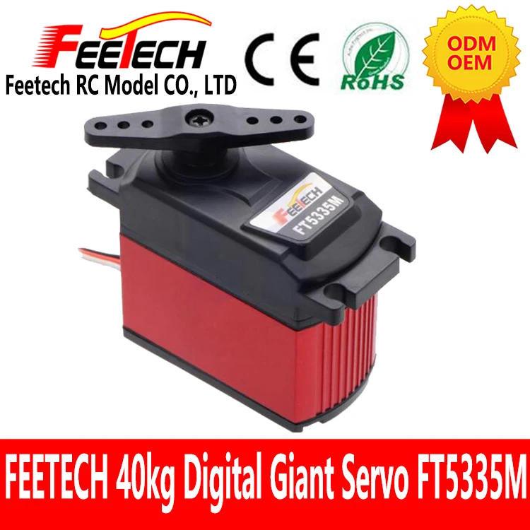 FT5335M Alto Torque 40kg RC Servo Motor 7.4V Metal Gear Digital Servo