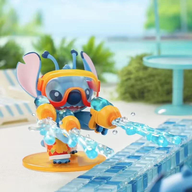 Disney-Stitch Anime Figure Blind Box, Carnaval d'été, Mystery Box, Décoration de chambre ChimPlay, Jouets pour enfants, Cadeau d'anniversaire