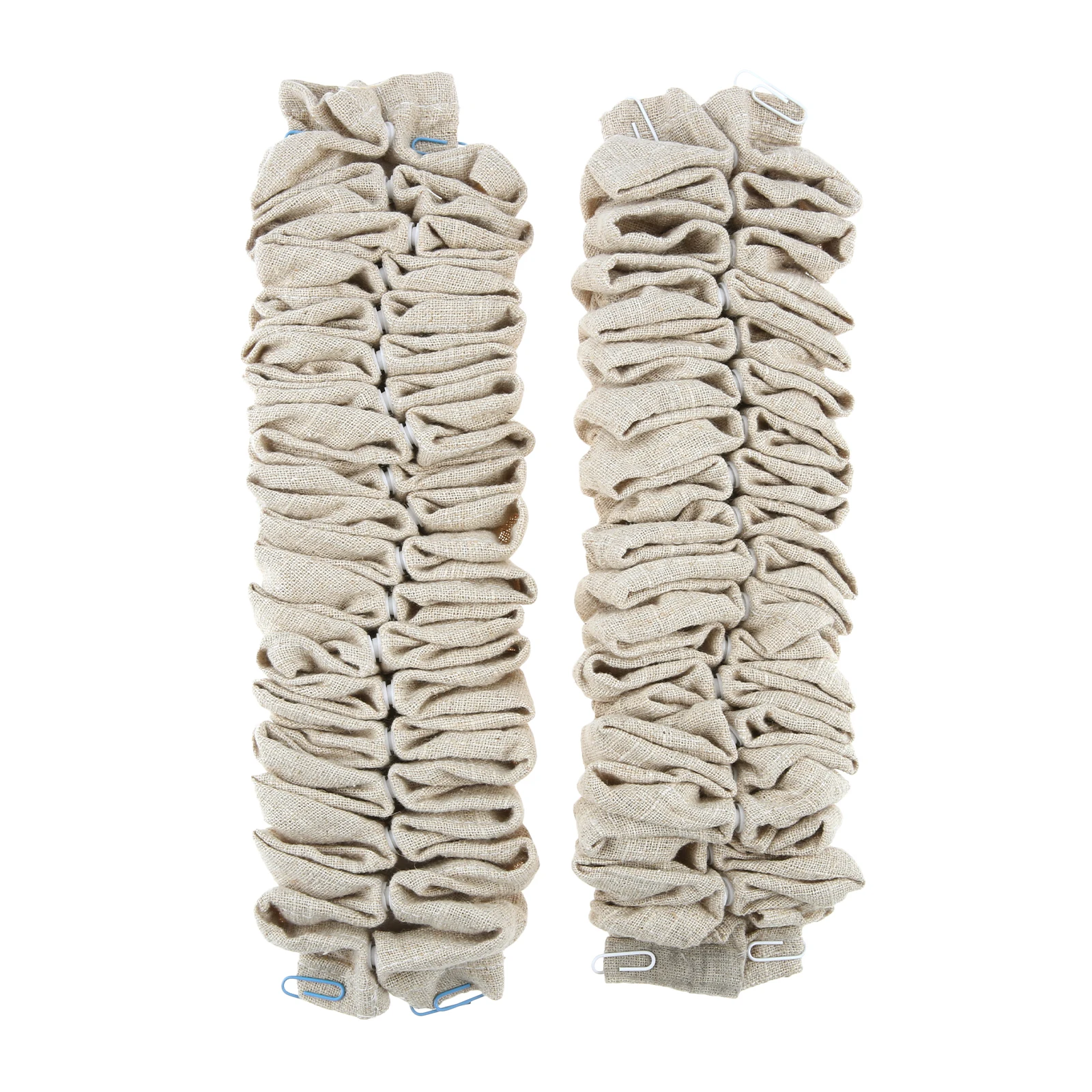 2Pcs 6 Feet Fabric Cord Cover Chandelier Chain Sleeve for Ceiling Lighting Lamps Cable Management Decorative Wires Hider