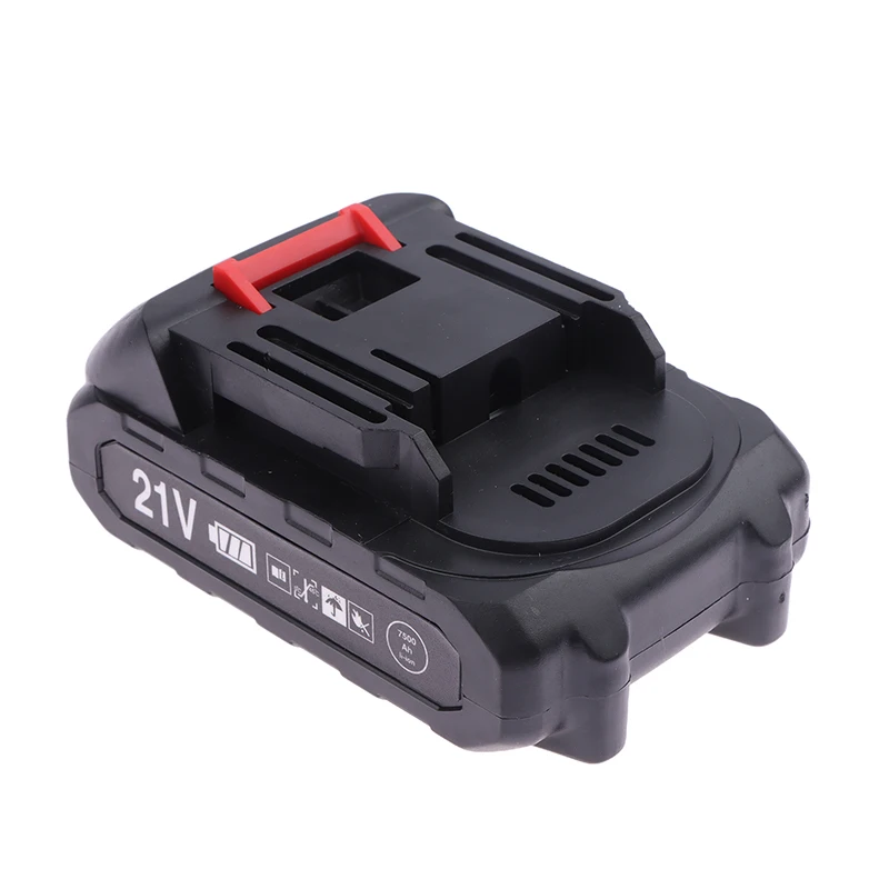 1PCS Rechargeable Lithium Battery Cordless Electric Power Tool For 21V Universal Battery Spare Compatible High Capacity