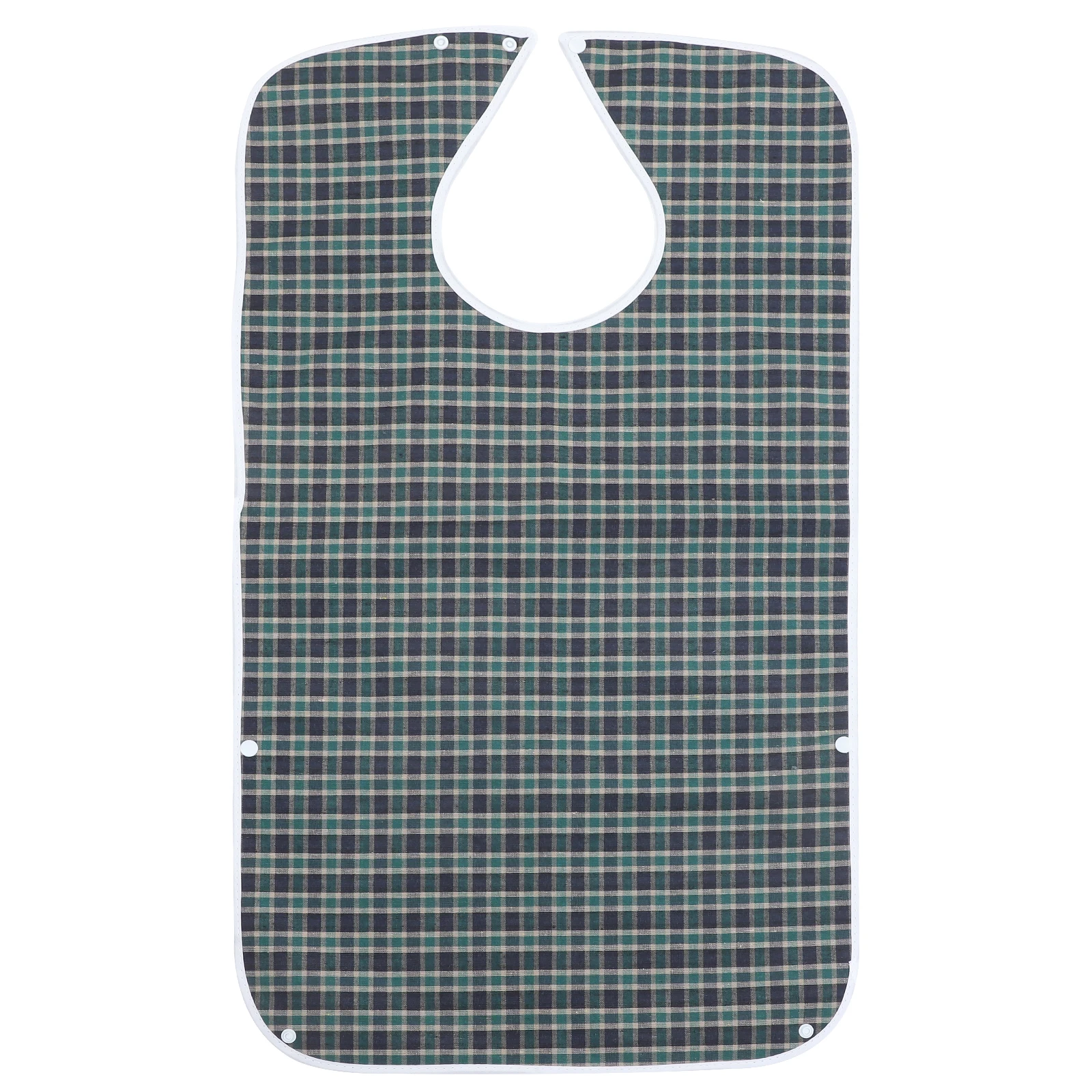 

Waterproof Rice Bag Adult Bibs Washable Reusable Large Lightweight Foldable Adjustable Button Comfortable for Seniors Elderly