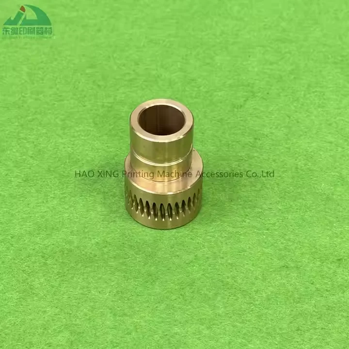 Printing Machinery Parts Copper Bushing Offset Printing Accessories Copper Sleeves for Man Roland Water Roller Copper Sleeve