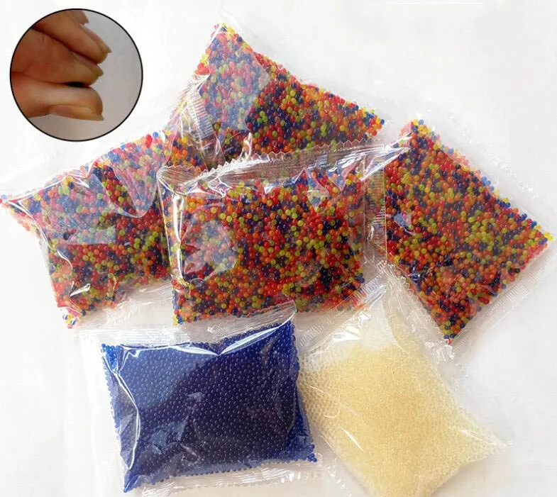 200000 PC 물 흡수 총알 7-8mm 물 공 장난감 물 공 거품 물 공 환경 보호 색상 다양성