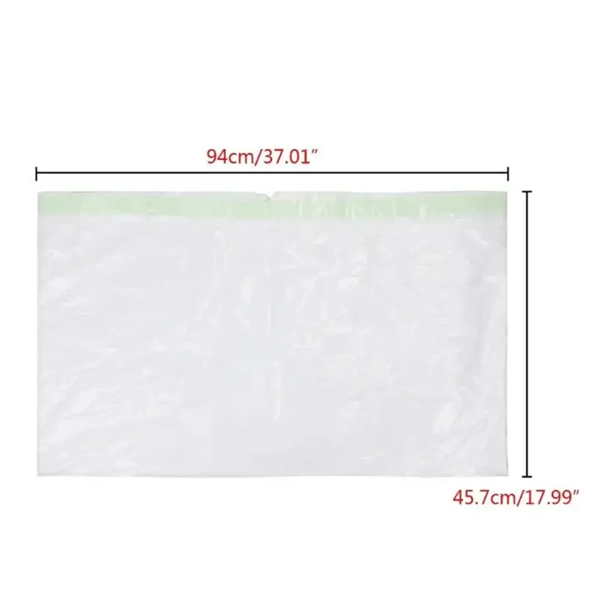 A67T NEW Large Litter Box Liners NonStick Sifting Smooth Quick Cleaning Waste Bags with Drawstring Large Poop Bag