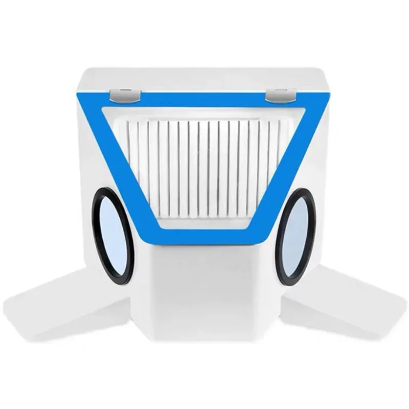 Dental Lab Clinic Dust Collector Vacuum Dust Extractor Box Lapping Protector Sandblasting ProtectorDust  Engraving operation box