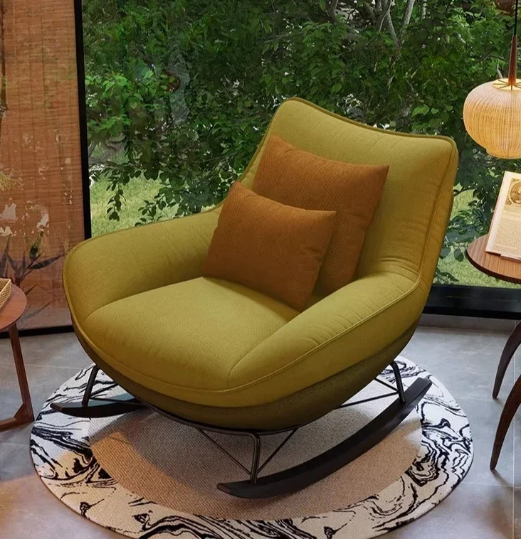 Household Balcony Leisure Single Living Room Shaking Sofa Chair