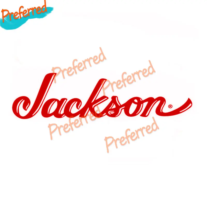 Text Decal Sticker Guitar 105.6mm x 28.6mm Decal for Jackson music