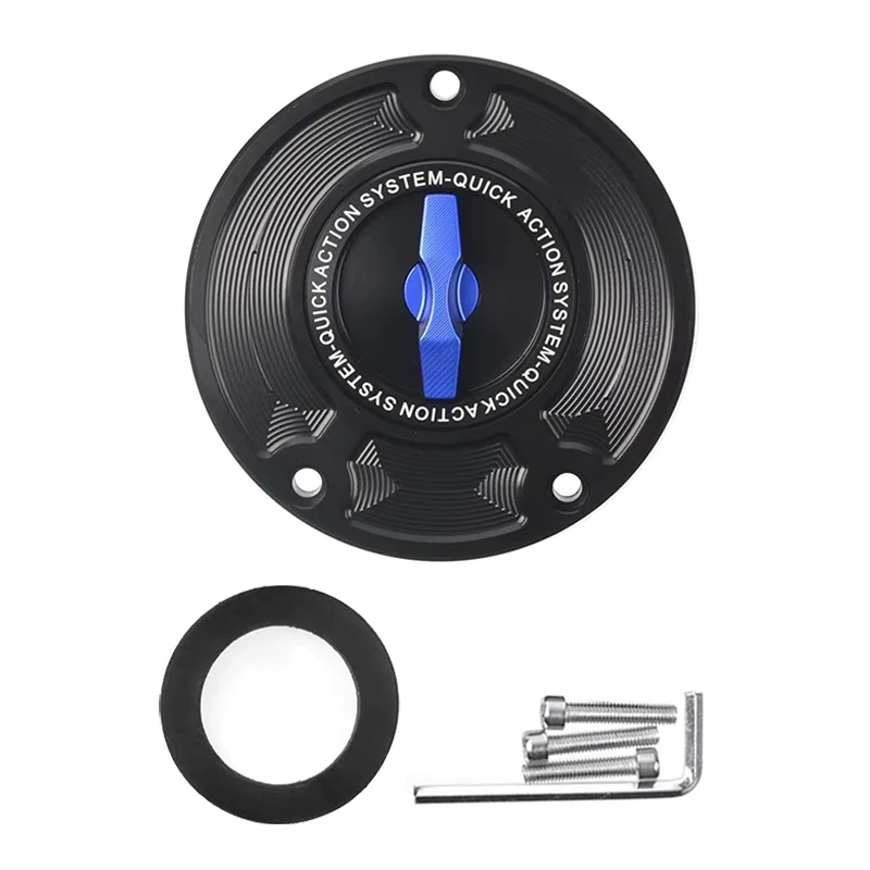 

For ZX6R Ninja ZX-6R 636 ZX636R ZX-10R Ninja 1000 ZX1000S/SX Motorcycle CNC Fuel Tank Cap Gas Oil Tank Cover Petrol Cover