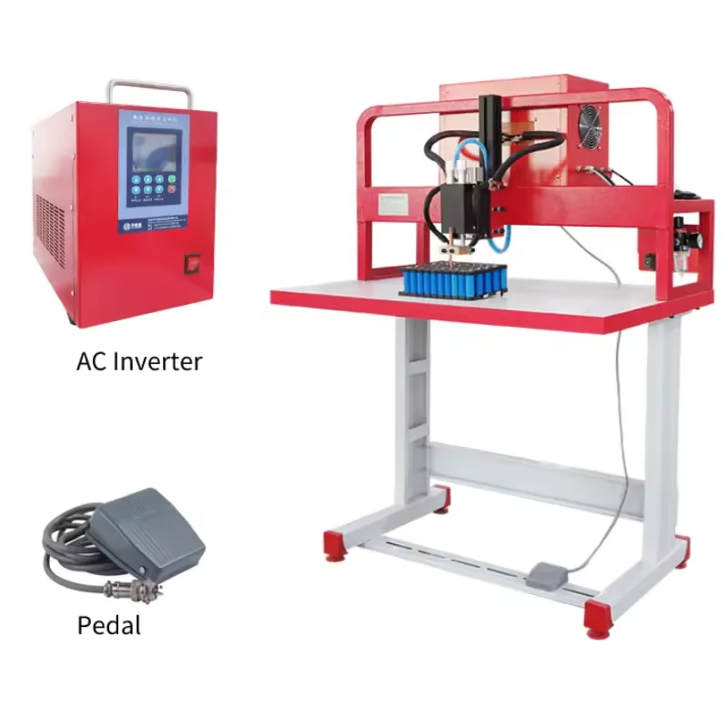 Hot Sales Cylindrical Lithium Battery Industrial Resistance Spot Welding Machine for Battery Pack Assembly Line