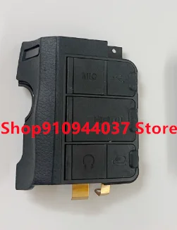 NEW Original For Nikon D7100 Left USB Cover Shell with MIC HDMI-compatible GPS Rubber Camera Replacement Repair Spare Part