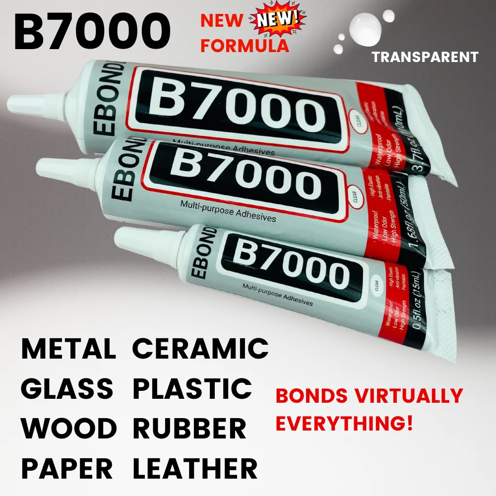 B7000 Strong Glue 15/50/110ML Mobile Phone Touch Screen Adhesive B-7000 DIY Repair Diamond Jewelry Glass Office Supplies