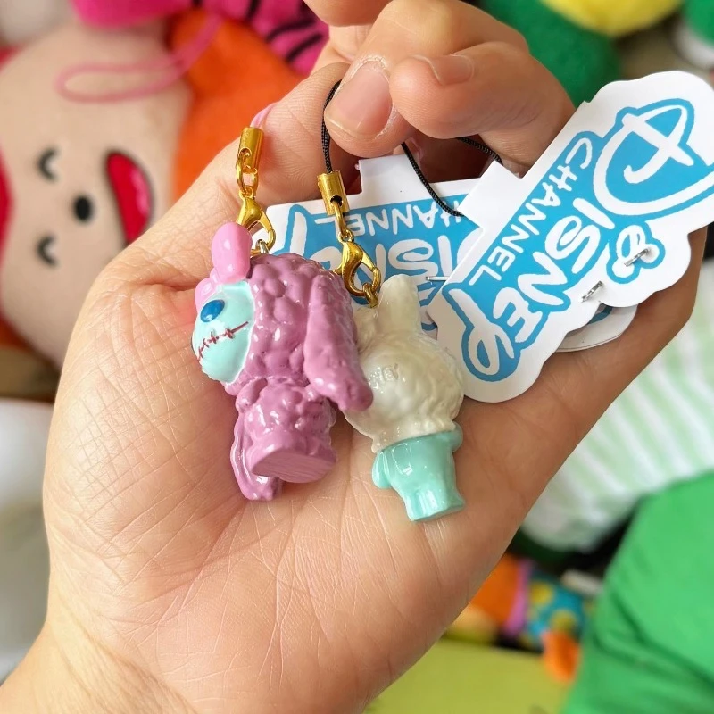 لعبة ديزني سكرمپ ستيتش القبيحة ولطيفة على شكل دمية سلسلة مفاتيح فتاة حلوة قطيفة سلسلة هواتف محمولة لعبة هدية عيد ميلاد لصديق