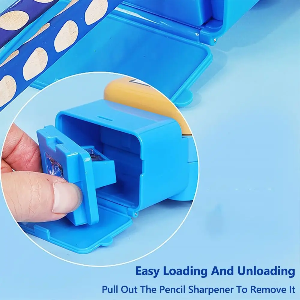 New Metal Pencil Case Car Shape Multi-functional Stationery Box Three-layers Large Capacity Pen Pouch Gift