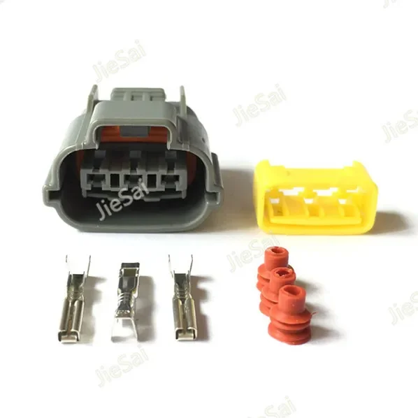 Conector de Sensor TPS Sumitomo de 3 Pines 6098-0141, Conector de Cable Compatible con Renault Nissan