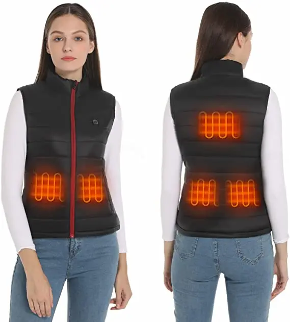 5 Areas Heated Black