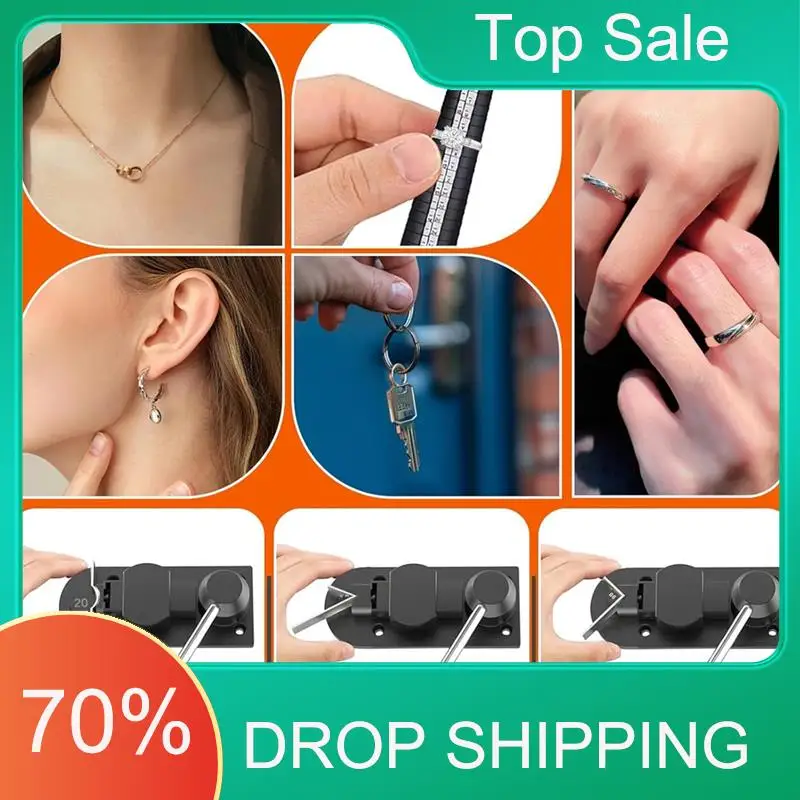 ^AT03 Top Ring Bender,Ring Bending Tool Set For Spoon Heavy Duty With Jewelry Spoon Making Tool,Multi-Functional DIY Maker Machi