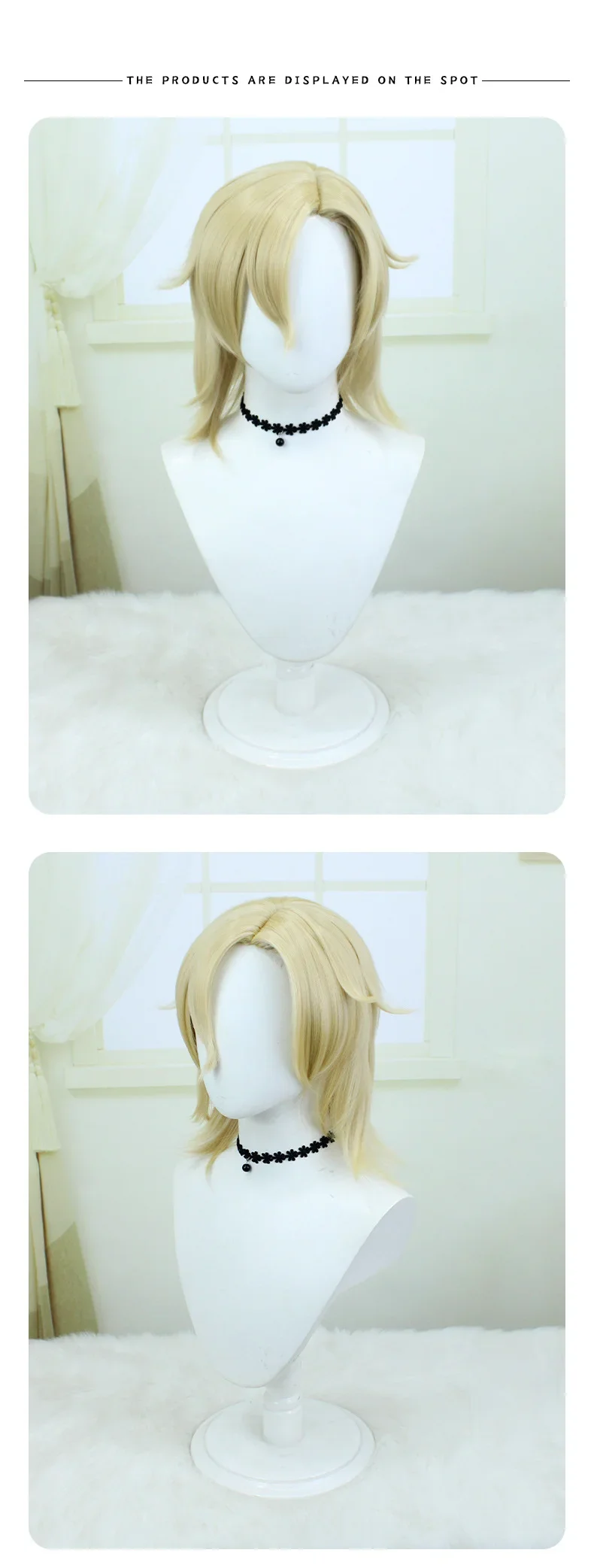 Парик Honkai:Star Rail Aventurine для косплея, термостойкий желтый парик для взрослых, аксессуар для костюма на Хэллоуин