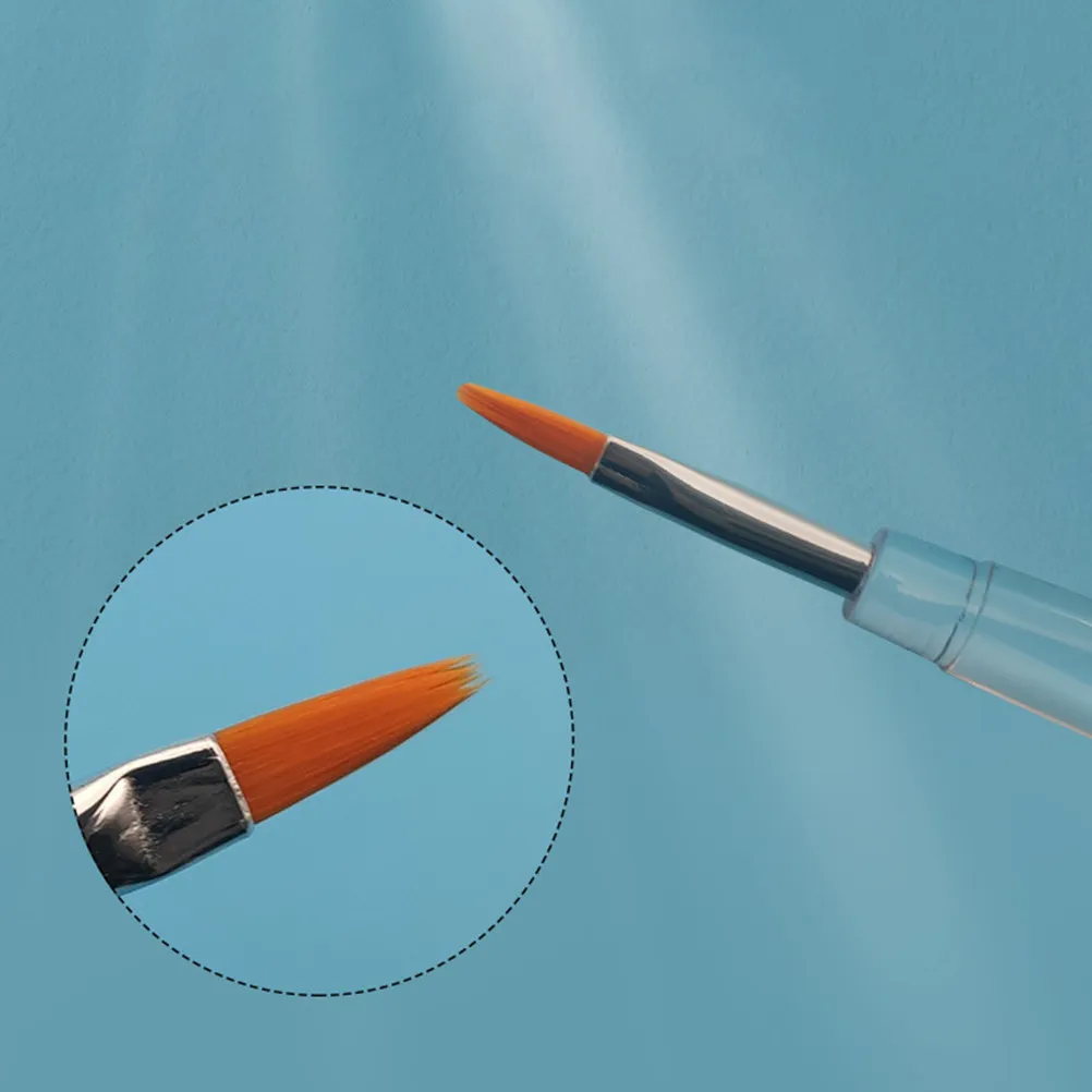 20 Stuks Kunstmatige Vezels Lippenbalsem Borstels Lippenstift Applicators Make-Up Gereedschap Voor Gladde Lip Kleur Precieze Lijnen En Ooglid Gebruik