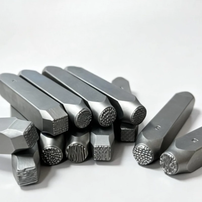 Jewelry DIY Chasing Tools - Textured Engraving Chisels for Gold/Silver Rings & Bracelets | Water Wave & Grain Patterns