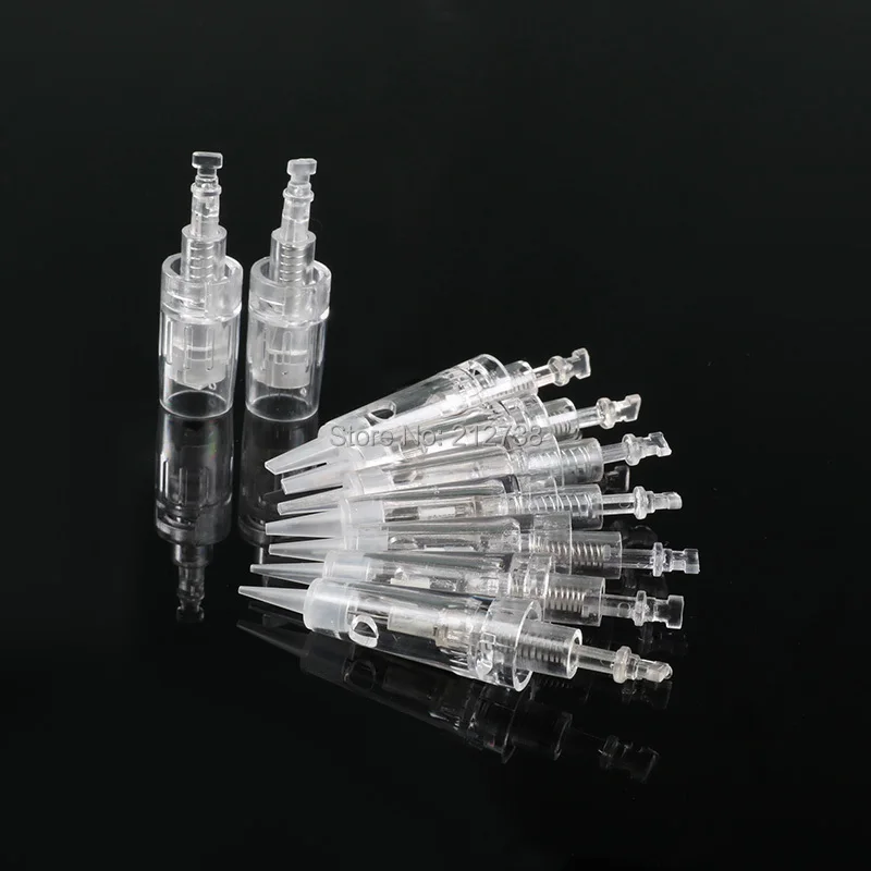 30pcs Cartridge Needle  Nano Replacement Needles Tattoo Tips Cartridge for Permanent Makeup Face Embroiery Tool