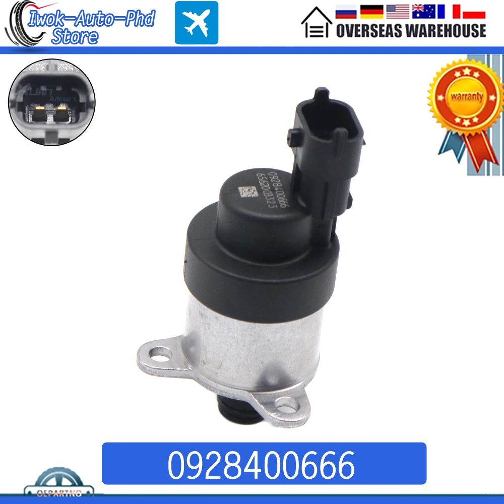 

0928400666 1x Pressure Fuel Pump Regulator Suction Control SCV Valve For CUMMINS For Dodge Ram 2500 3500 4x2 4x4 5.9L 0445020147