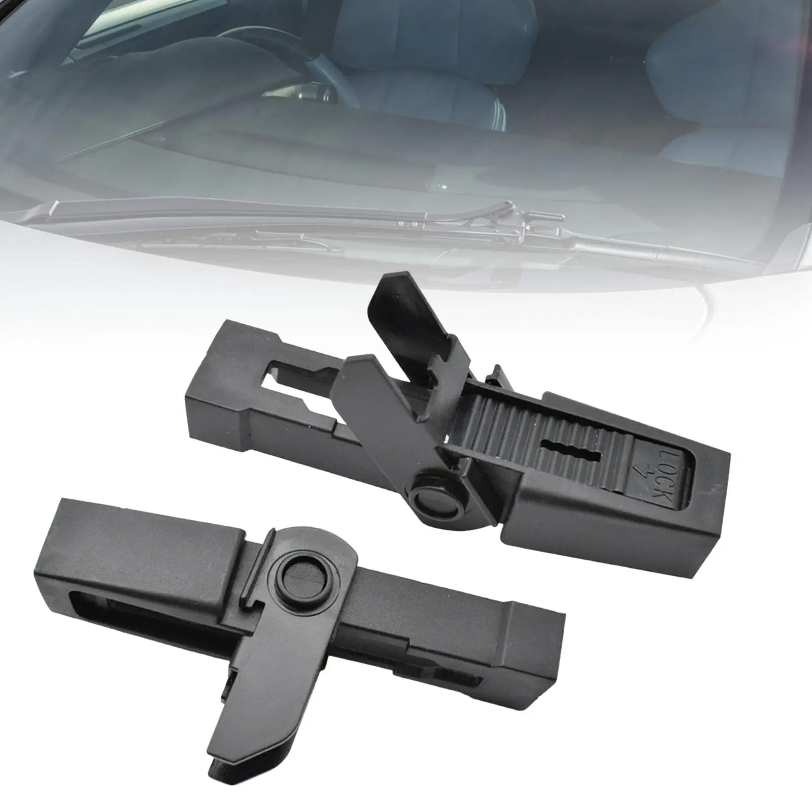 2Pcs Front Wiper Clip Dkw100020 for Land Rover Discovery 2 High Quality