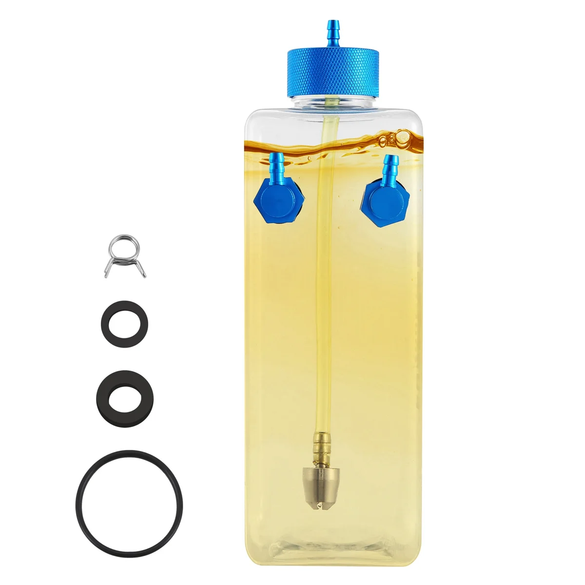 Fuel Tank Petrol Transparent Plastic Bottle 750CC CNC for RC Gas and Nitro Airplane