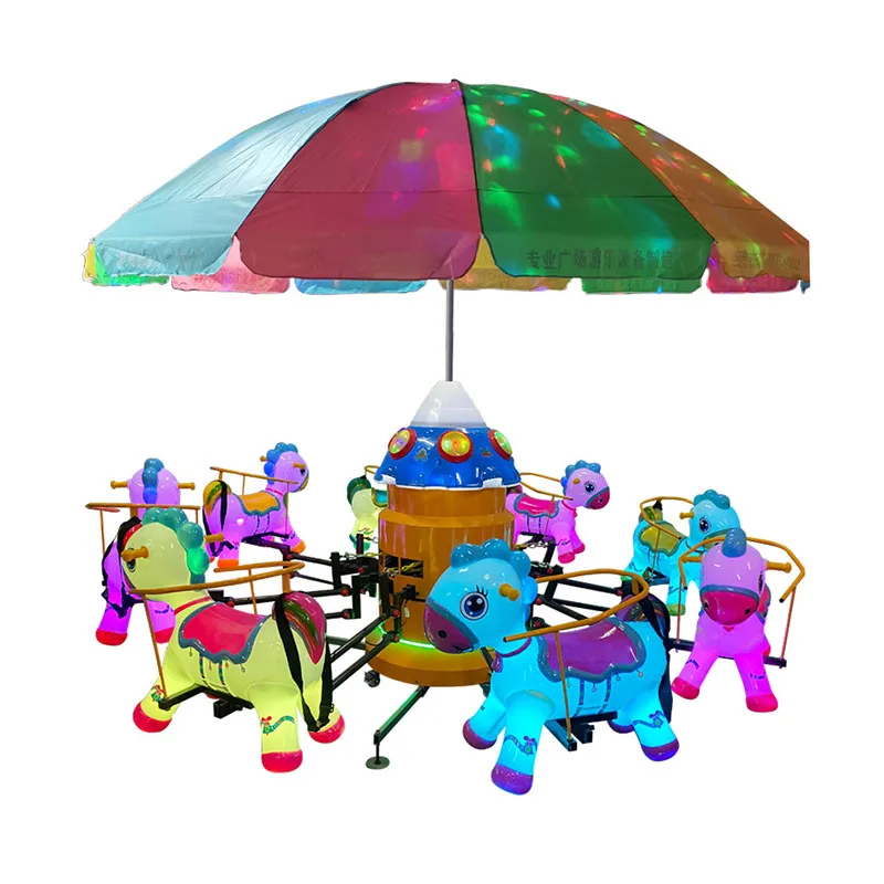 China 6 Seats 12 Seats Electric Motor Ride Merry Go Round Carousel for Kidspromote sales