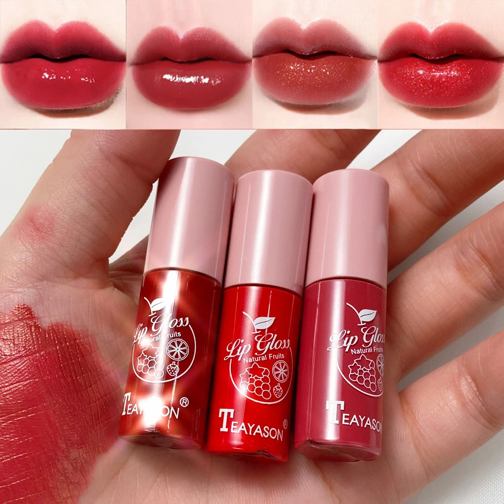 Mini 10 Colors Liquid Lip Gloss Waterproof Non-stick 24 Hours Long Lasting Velvet Matte Lipstick Lip Gloss Cosmetic Makeup Care