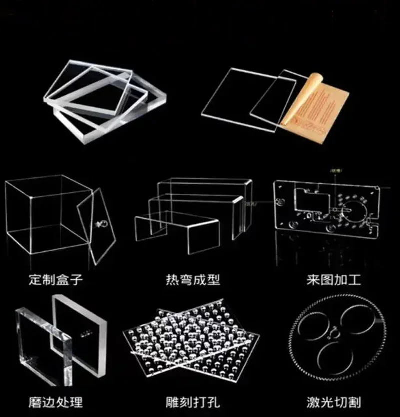 High Transparent PC Endurance Board Polycarbonate Plate Wear Resistant Plastic Sheet Hard Home Diy 2mm 3mm 4mm 5mm 6mm 8mm 10mm