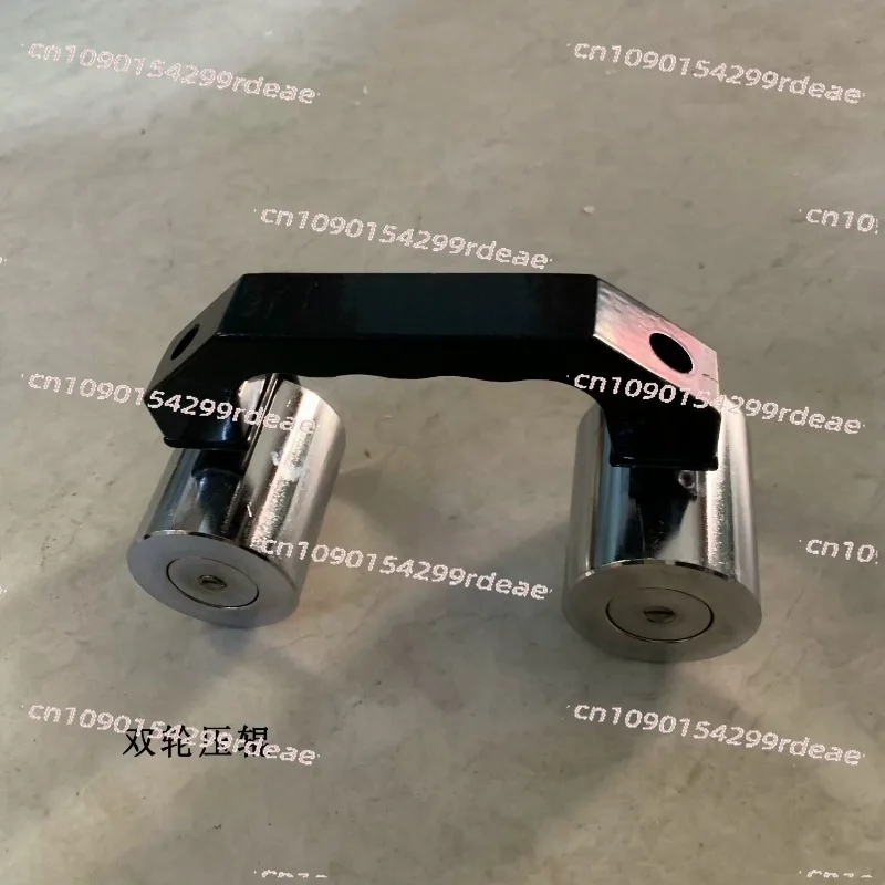PVC Plastic Floor Construction Tool Double Wheel Roller PVC Floor Compaction Tool
