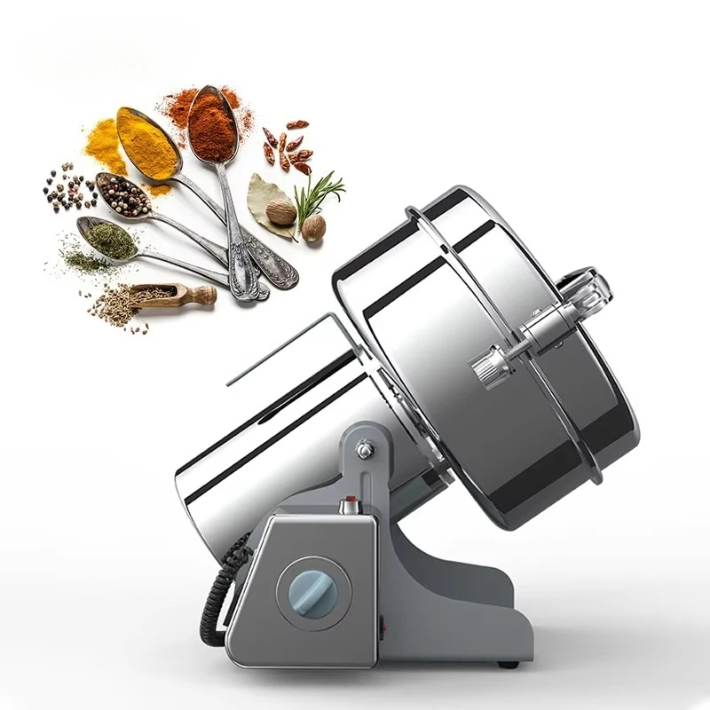 Electric Fast Grinding Corn Cereal Electric Ginger Garlic Nut Seed Grinding Grinder Machine