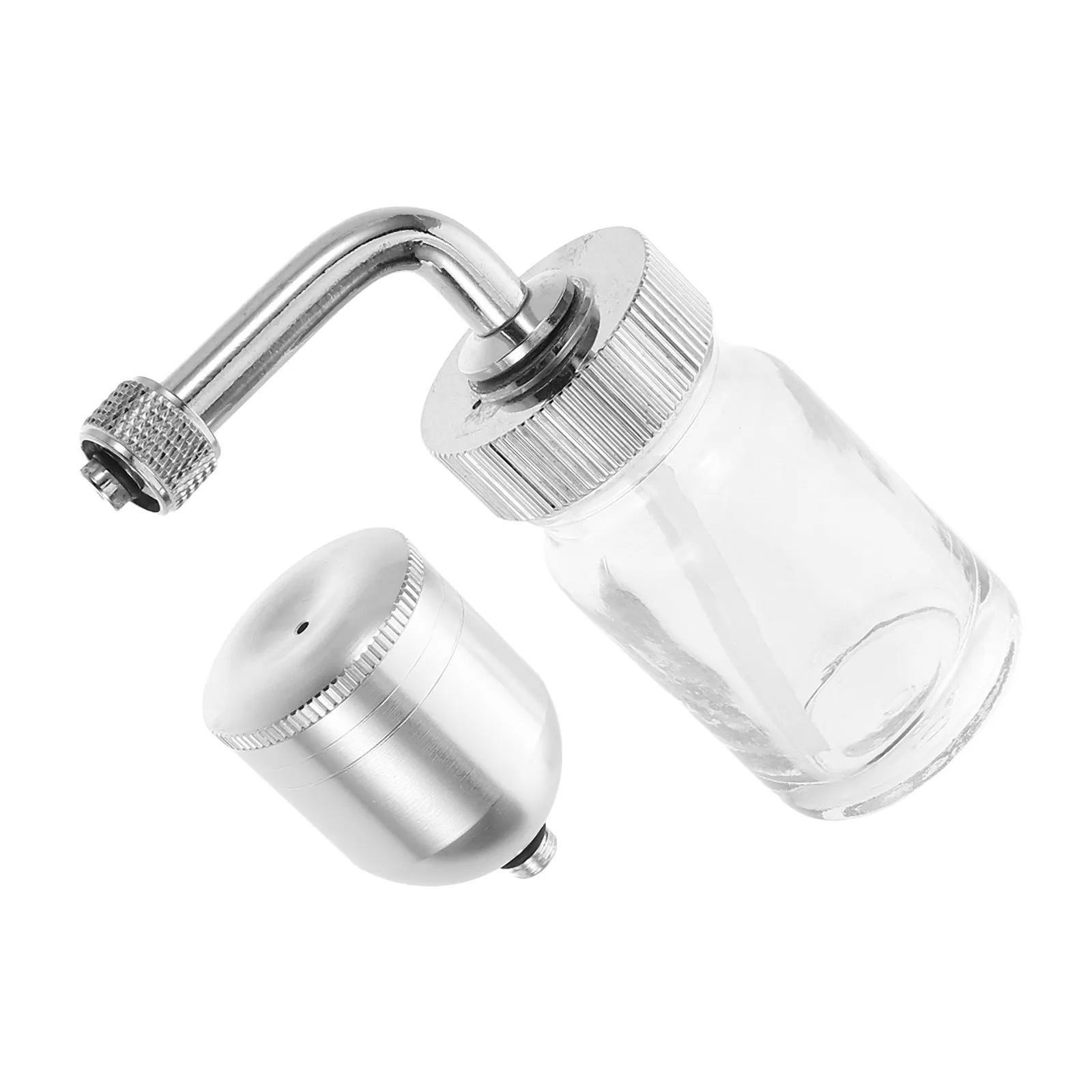 2Pcs Airbrush Pigment Cups Compact Design Refillable Paint Containers Smooth Oxygen Flow for Precision Painting Replacement