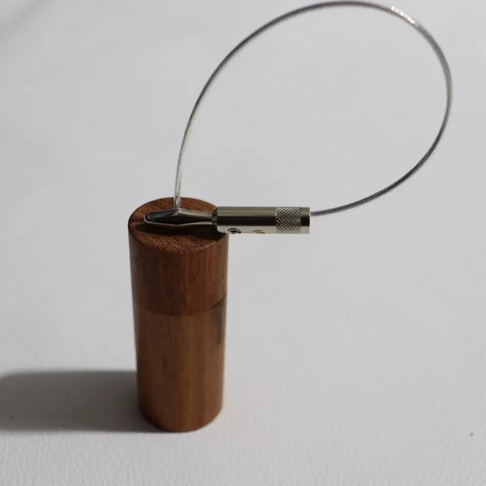 1Piece Silver Plated Rose Wood GND Ground Loop Noise Eliminator HiFi Static Power Purifier Audio Black Hole Eliminate Hum Buzz