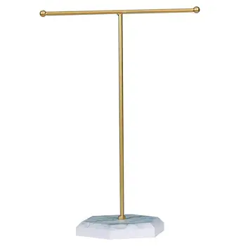 Żelazny uchwyt na biżuterię w stylu europejskim o dużej pojemności Dekoracyjna półka do przechowywania naszyjników i kolczyków na prezenty