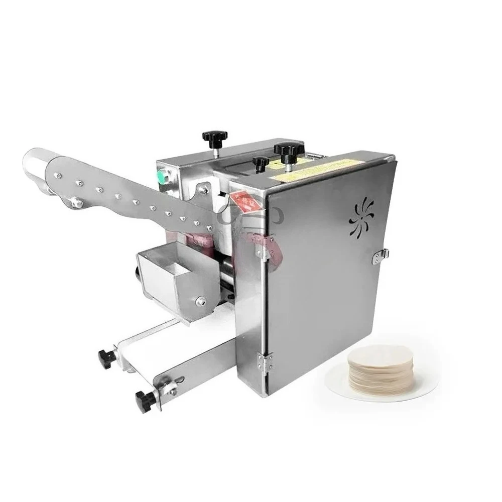 

3600Pcs/H Electric Dumpling Skin Samosa Sheet Pastry Maker Making Machine Dumpling Wrapper Machine for Sale With High Quality