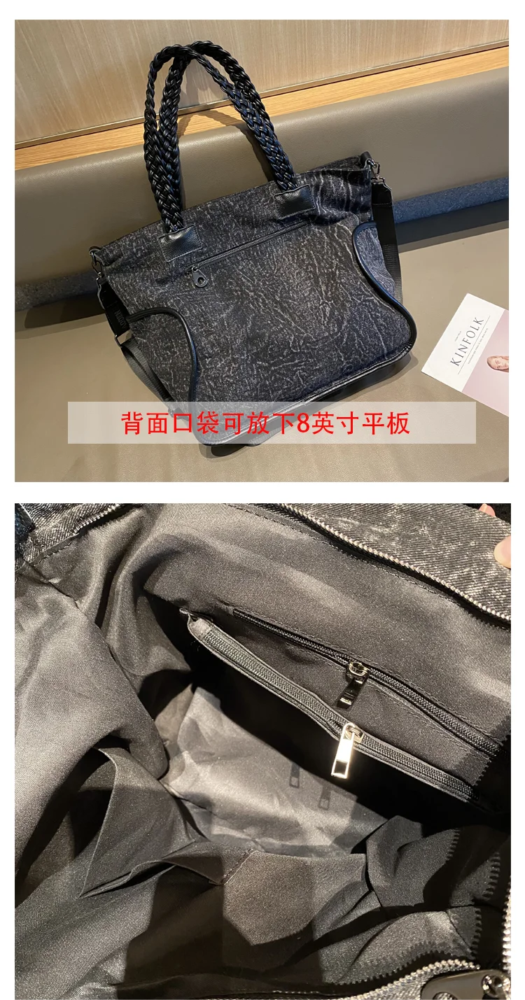 Luksusowa designerska torebka damska marki luksusowej Sac De Luxe Femme duża pojemność torebka na ramię Bolsos Mujer