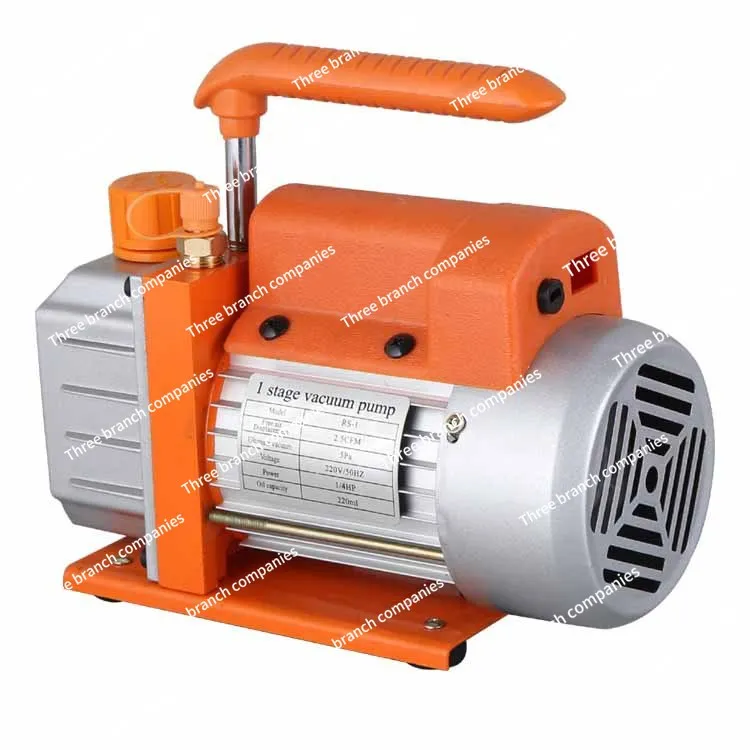 3CFM Portable Vacuum Pump Rotary Vane Vacuum Pump Air Conditioning Maintenance Refrigerant Refrigeration Small