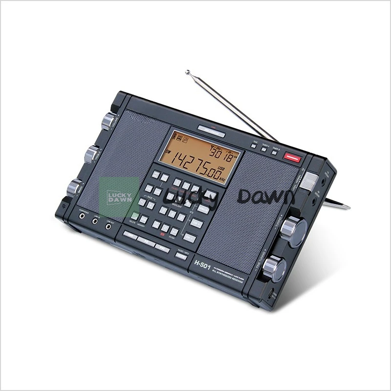 

H-501 Portable Stereo Radio Full Band FM SSB Radio Receiver Dual-Horn Speaker with Radio Music Player H501