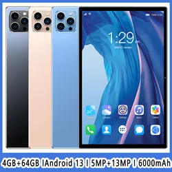 Store's New 10.1-inch Tablet Octa core Dual cameras, Dual SIM Phone, 4GB RAM 64GBROM WiFi Bluetooth, Global version, Android 13